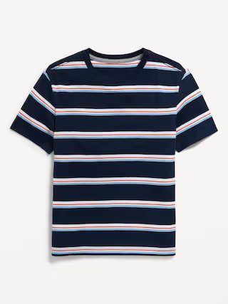 Softest Short-Sleeve Striped T-Shirt for Boys | Old Navy (US)