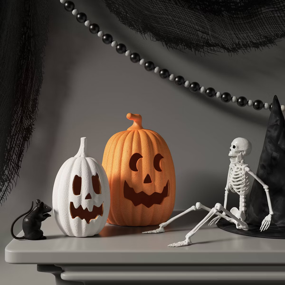 Terracotta Textured Jack O' Lantern Decorative Sculpture - Hyde and EEK! Boutique™ | Target