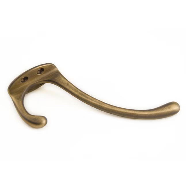 RK International 1.3-in x 3.9-in H Antique English Decorative Wall Hook (15-lb Capacity) | Lowe's