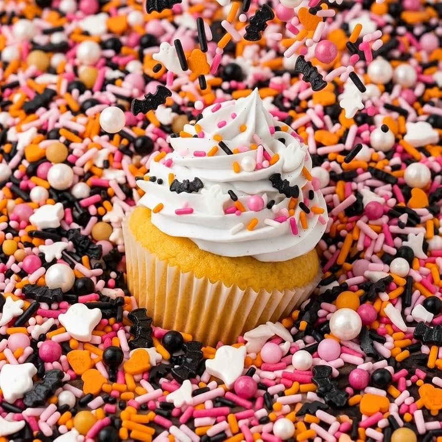 Manvscakes Sprinkles - Themed Sprinkles for Cake Decorating, Sprinkle Mix for Cookies, Ice Cream,... | Amazon (US)
