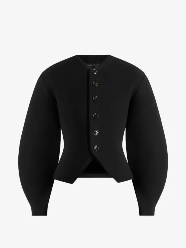 Aya wool hourglass jacket | Farfetch Global