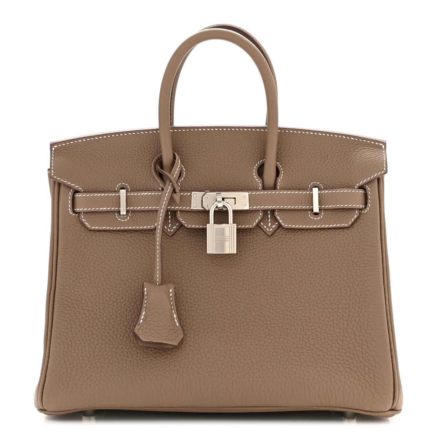 Togo Birkin 25 Etoupe | FASHIONPHILE (US)