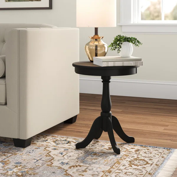 Branca Pedestal End Table | Wayfair North America