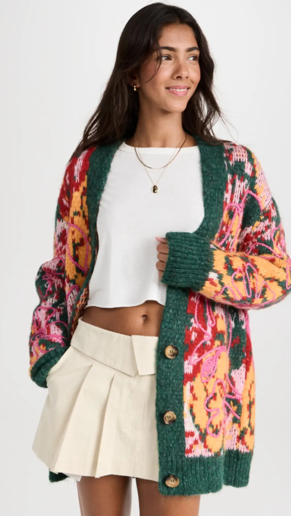 Free People Alexis Floral Cardigan | Shopbop | Shopbop