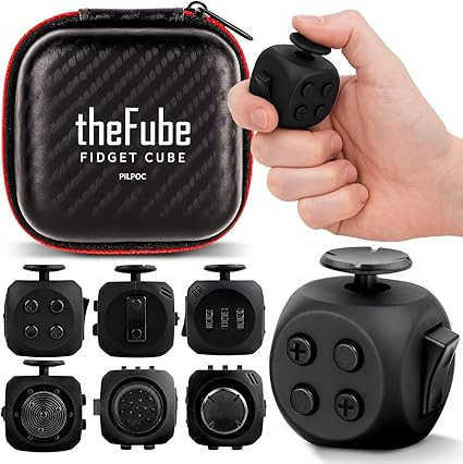 PILPOC theFube Fidget Cube, 6-Sided Stress Relief Infinity Cube for Adults & Kids, Boosts Concent... | Amazon (US)