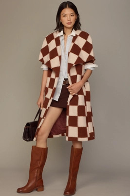 Hutch Oversized Collar Juni Wrap Coat | Anthropologie (US)