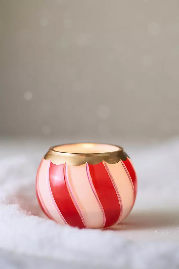 Holiday Round Ornament Votive | Anthropologie (US)
