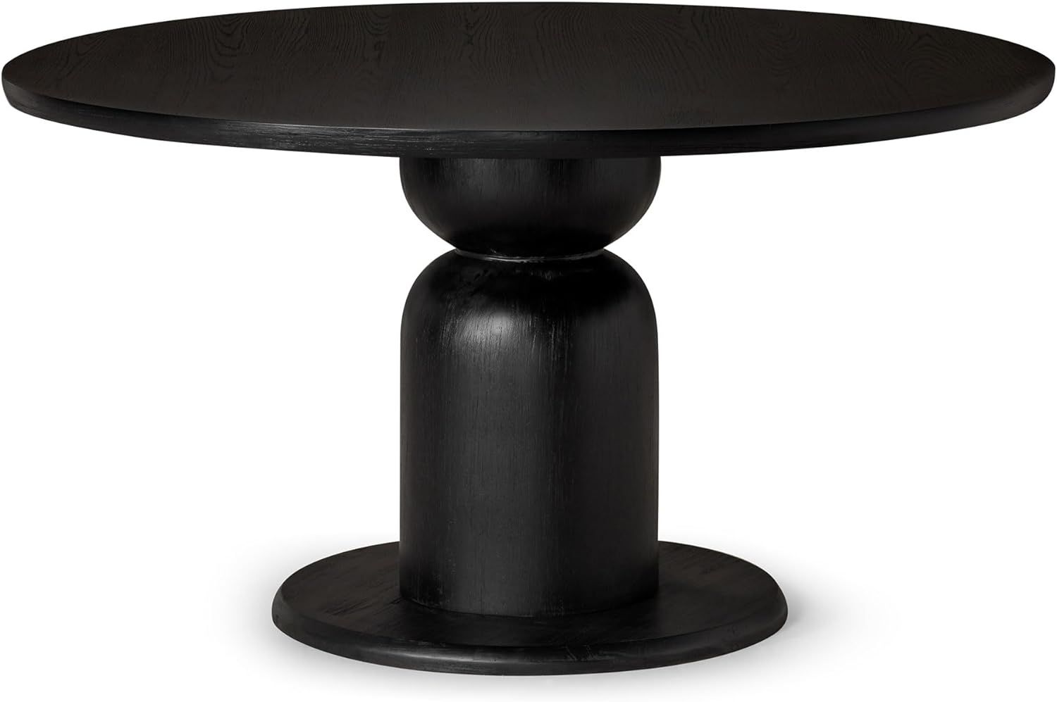 Maven Lane Mila Contemporary Large Round Circle Wooden Pedestal Dining Table for Modern Kitchen, ... | Amazon (US)