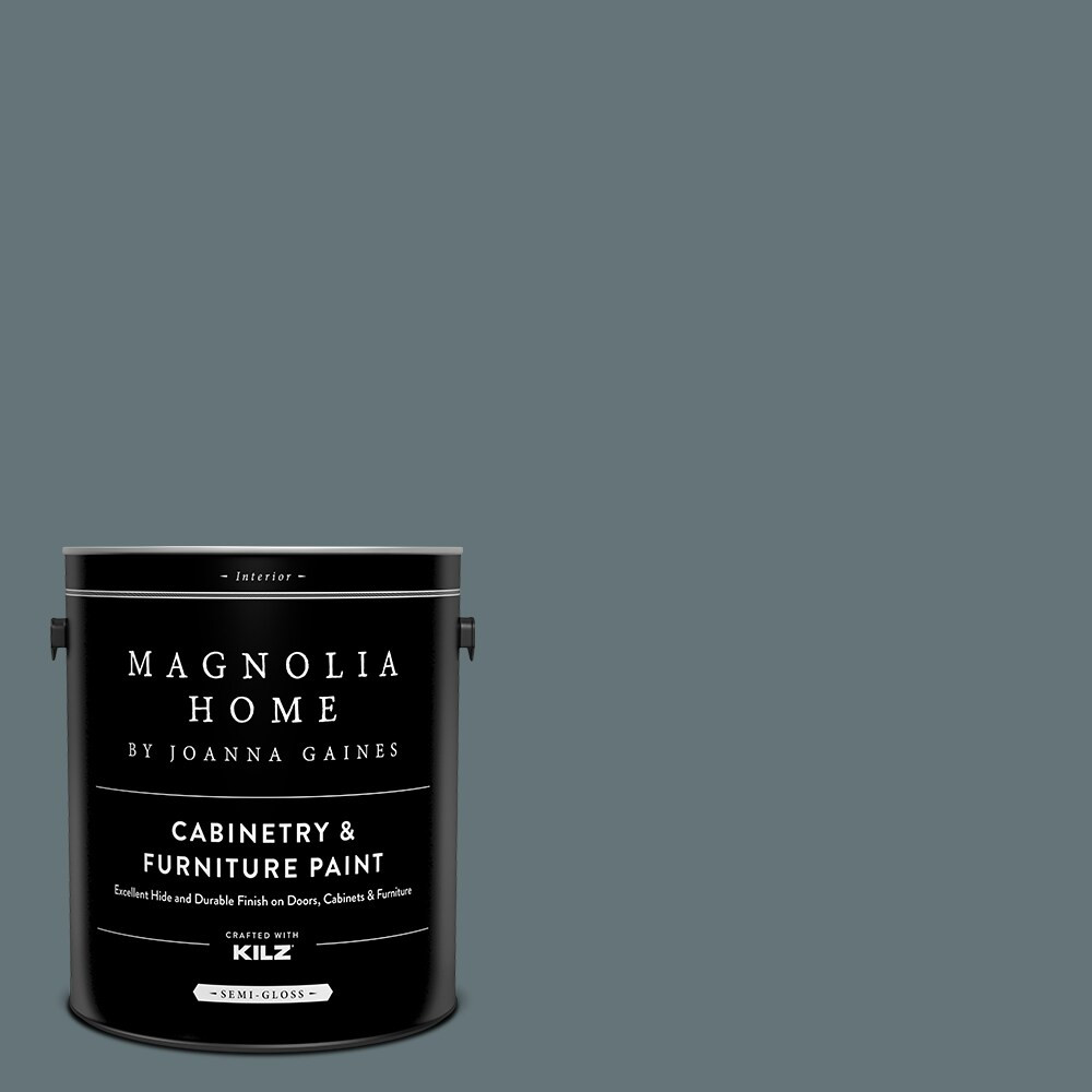Magnolia Home Magnolia Home by Joanna Gaines Semi-gloss Storm Chaser MAG115 Tintable Cabinet Furniture Paint Enamel ( 1-gallon ) | MAG115-4082238 | Lowe's