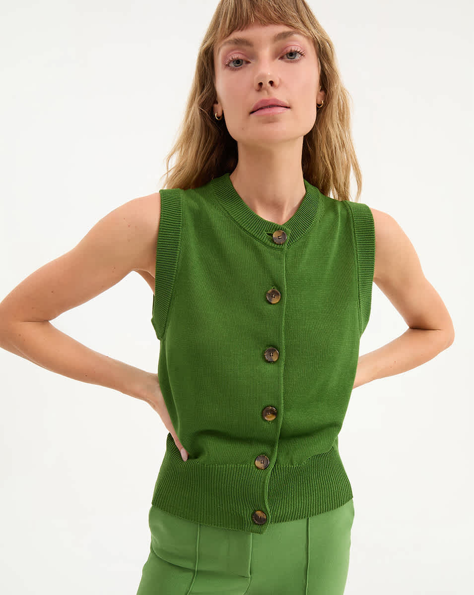 Percy Sweater Vest | Veronica Beard
