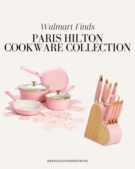 Paris Hilton Cookware collection! Walmart home finds, pink kitchen finds 

#LTKGiftGuide #LTKhome #LTKfindsunder100