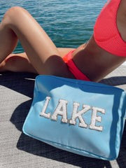 Lake XL Makeup Bag | KenzKustomz