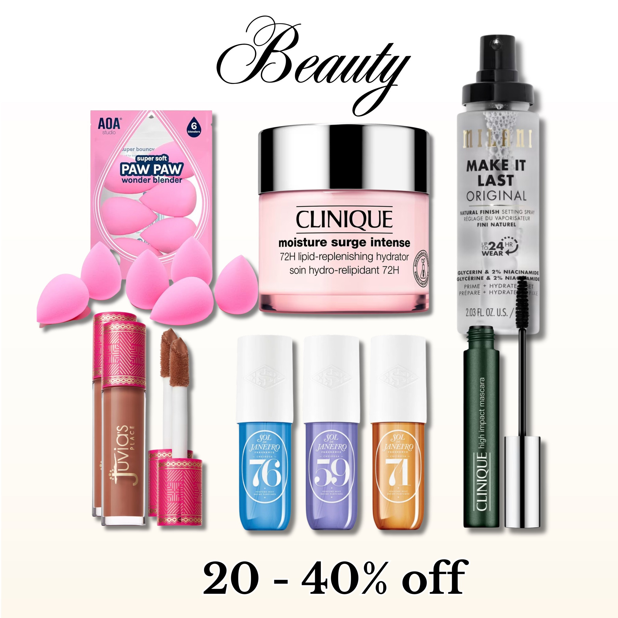 Black Friday - Beauty Edition 

#LTKBeauty #LTKSaleAlert #LTKCyberWeek