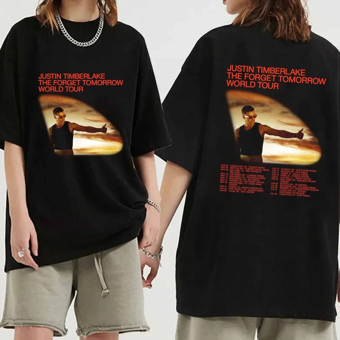 Justin Timberlake Spring and Summer 2024 Tour Shirt, Justin Timberlake Fan Shirt, Justin Timberla... | Etsy (US)