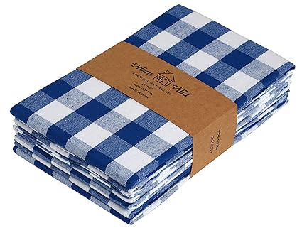 Urban Villa Kitchen Towels, Premium Quality, 100% Cotton Dish Towels,Mitered Corners, Ultra Soft ... | Amazon (US)