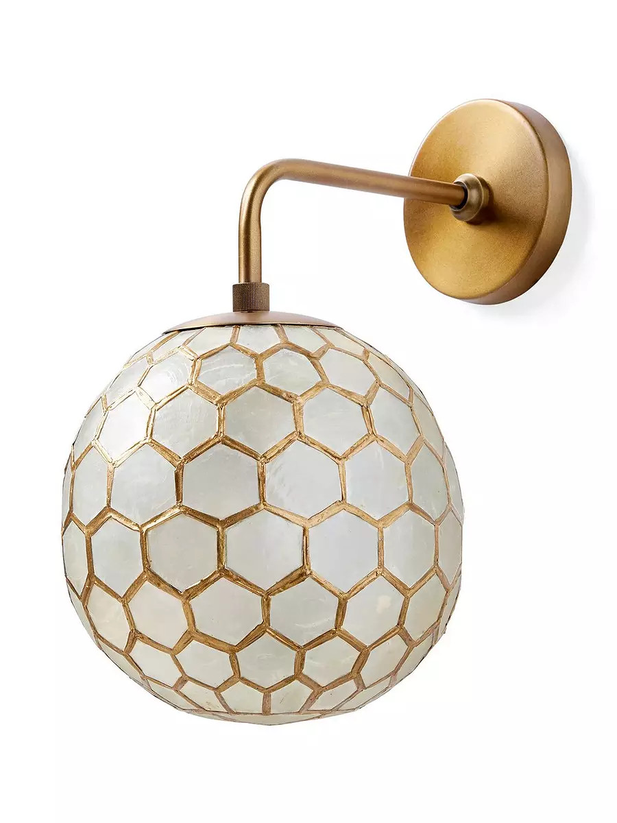Capiz Sconce | Serena and Lily