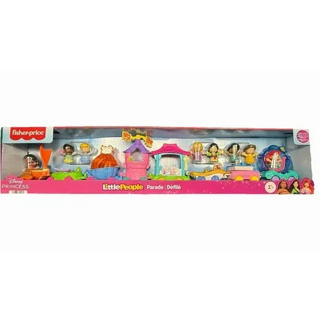 Fisher-Price Little People Disney Princess Parade 8-Pack | Walmart (US)