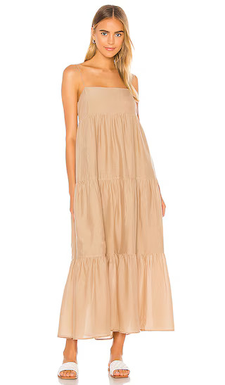 The Kiyama Maxi Dress in Oat | Revolve Clothing (Global)