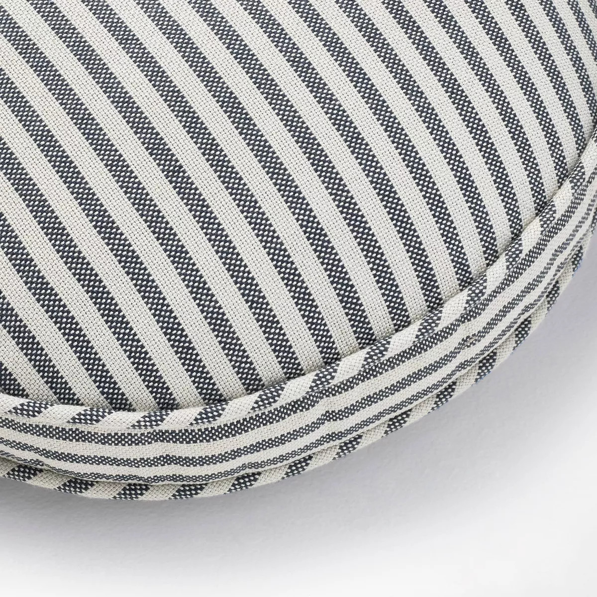 18" Circular Round Throw Pillow Blue Stripe - Hearth & Hand™ with Magnolia | Target