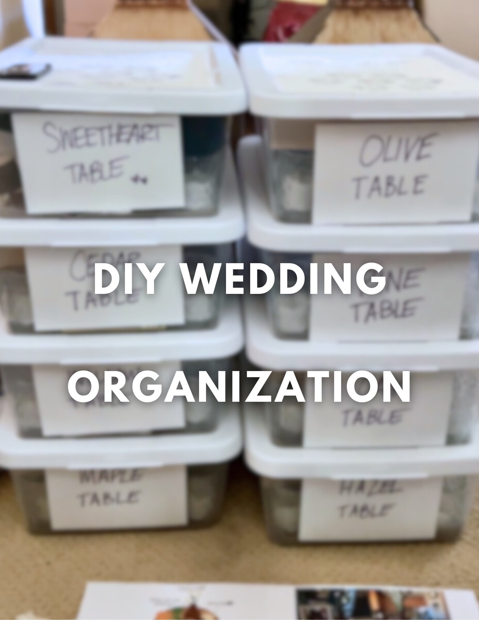 DIY Wedding Behind the Scenes!
Not glamorous, but so necessary. Here’s what we used to keep the wedding organized; labels, cleanup crew assignments, and packing hacks that saved us stress.

#LTKWedding