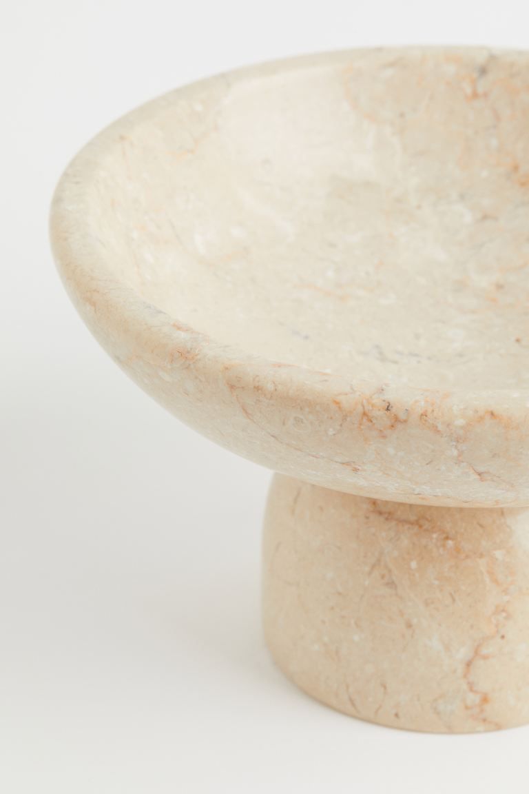 Marble pedestal bowl | H&M (UK, MY, IN, SG, PH, TW, HK)