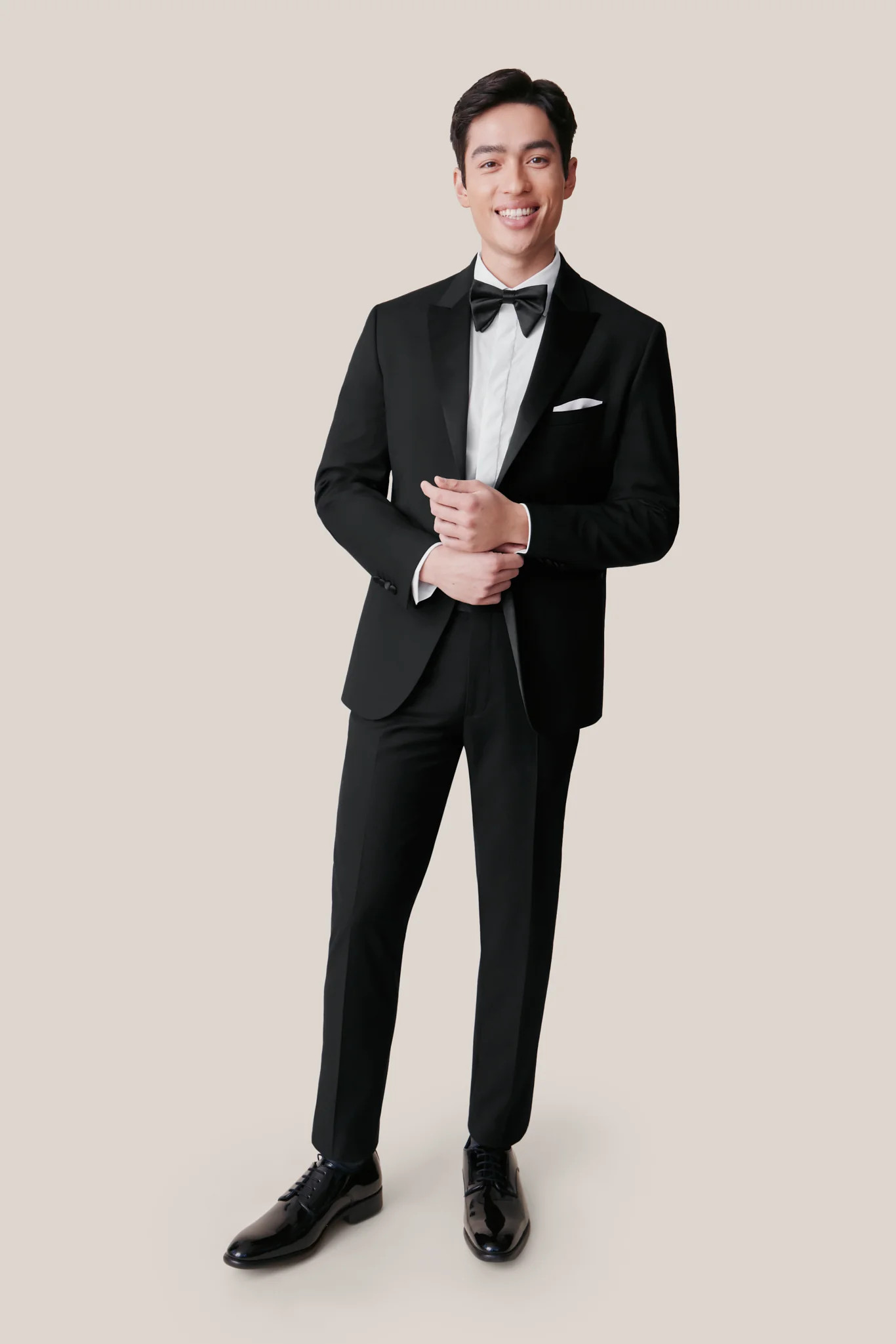 Spencer Black Groomsmen Tuxedo | Birdy Grey | Birdy Grey