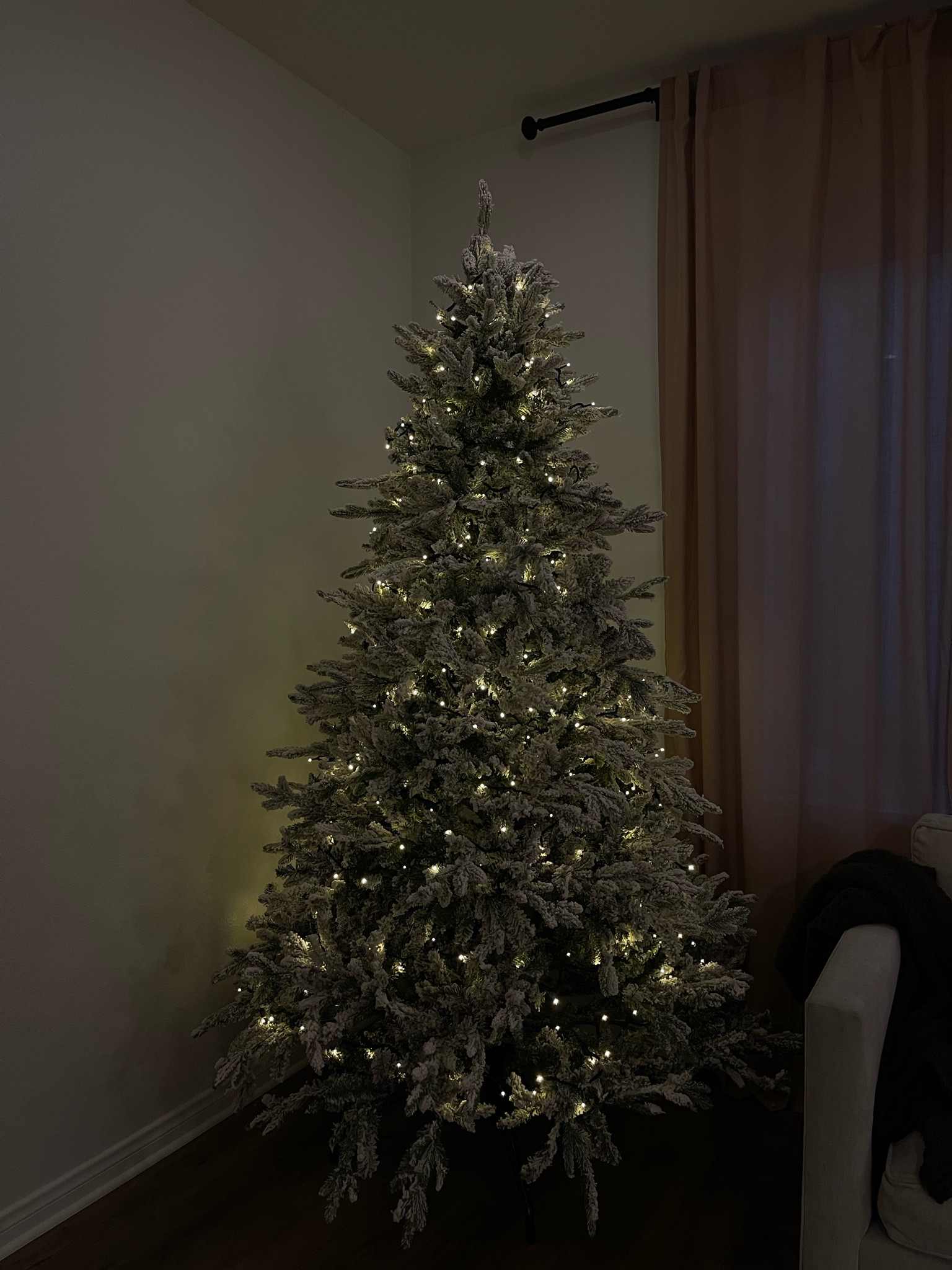 King of Christmas Queen Flocked 7.5 Led Lit Warm lights tree

#LTKSeasonal #LTKHoliday #LTKCyberWeek