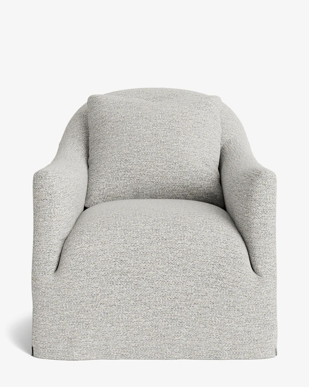Trudeaux Slipcover Swivel Chair | McGee & Co.