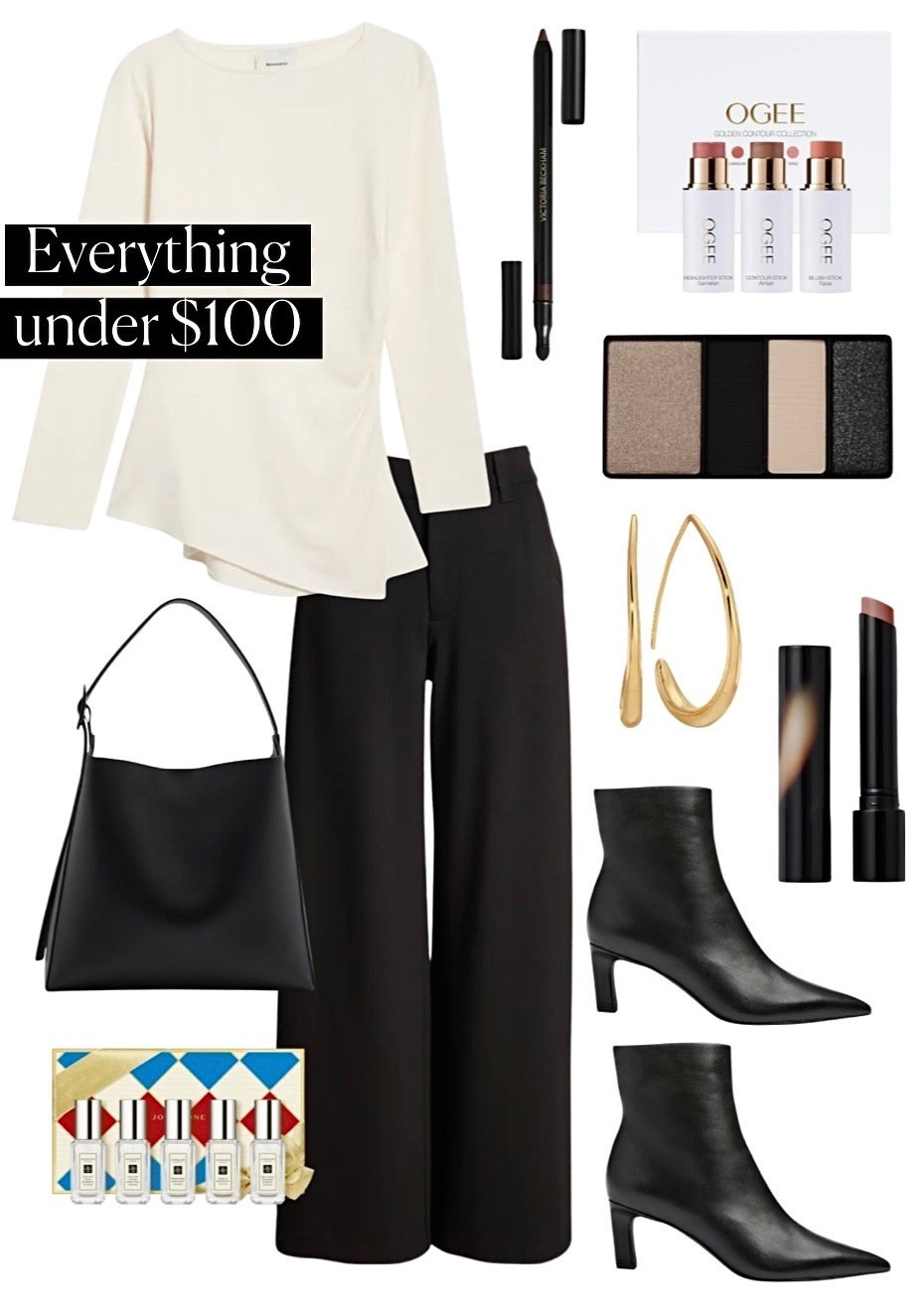 Under $100 outfit
Black pants 
Black boots 
Hobo bag #LTKFindsUnder100 

#LTKOver40 #LTKSeasonal