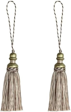 2 Pack Tassel Key Tassel with Loops for Home Decoration | Amazon (US)