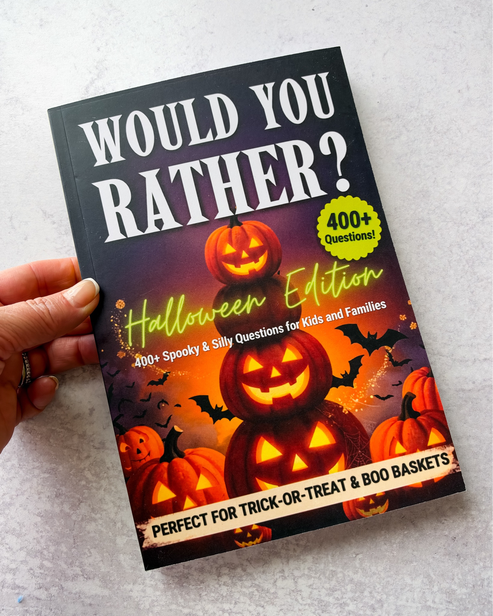 Such a fun one for October family nights! This Halloween Would You Rather book has 400+ spooky and silly questions and would be great for road trips, dinner or a Halloween party. 🎃 

 #LTKSeasonal #LTKHome #LTKKids