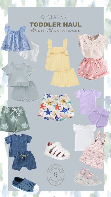 Toddler boy and girl summer set and swim suits @walmart! So many cute play clothes on sale and shoes for the tots 

#LTKKids #LTKSwim #LTKFindsUnder50