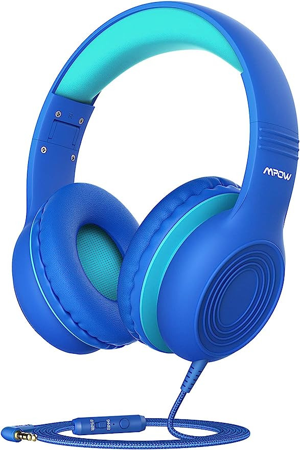 Mpow CH6S Kids Headphones with Microphone Over Ear, On Ear Headphones for Kids with HD Sound Shar... | Amazon (US)