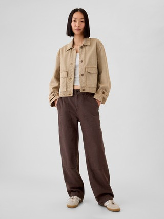 High Rise Double-Knee Carpenter Pants | Gap (US)