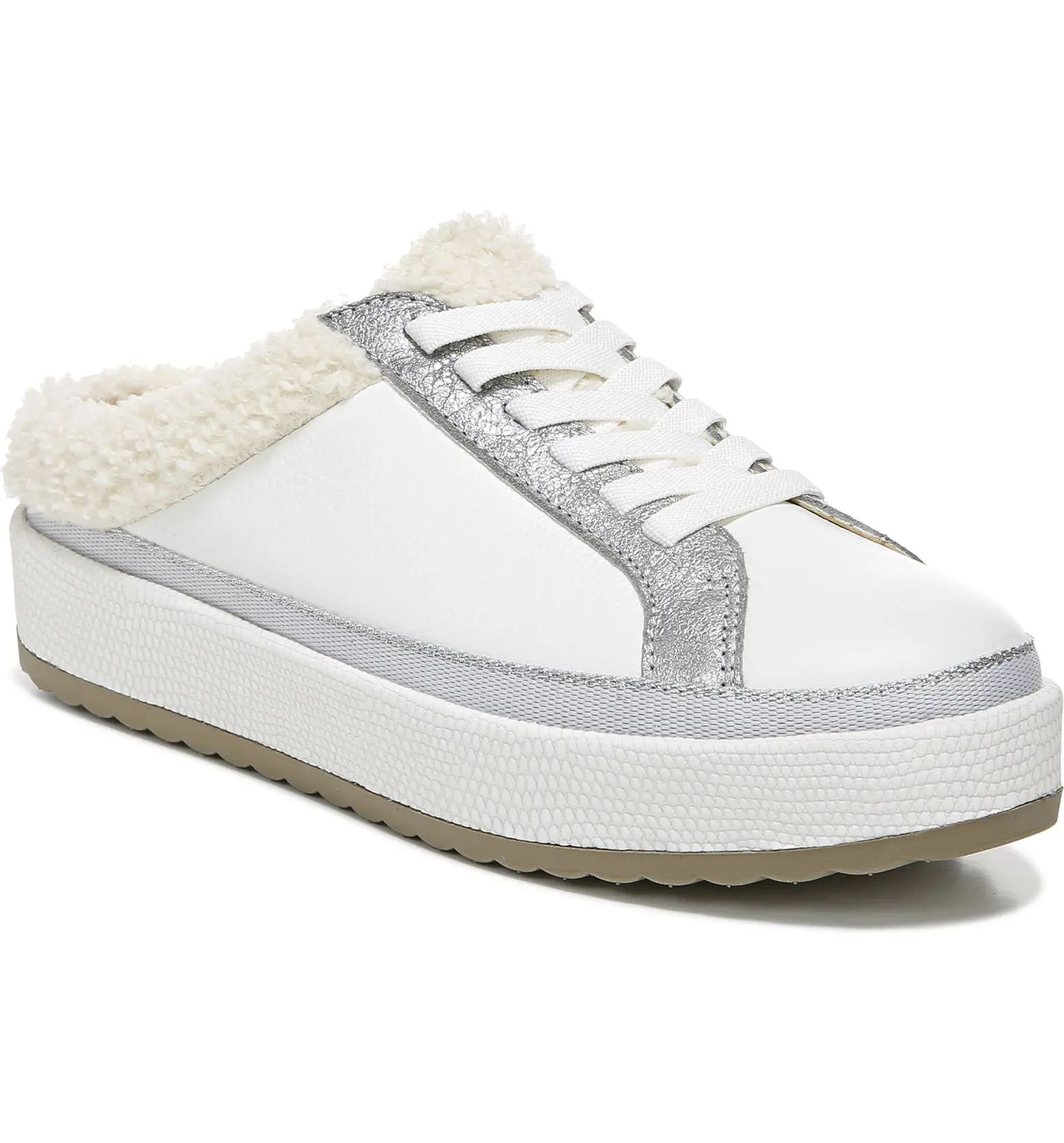 Mellow Faux Fur Lined Mule Sneaker | Nordstrom