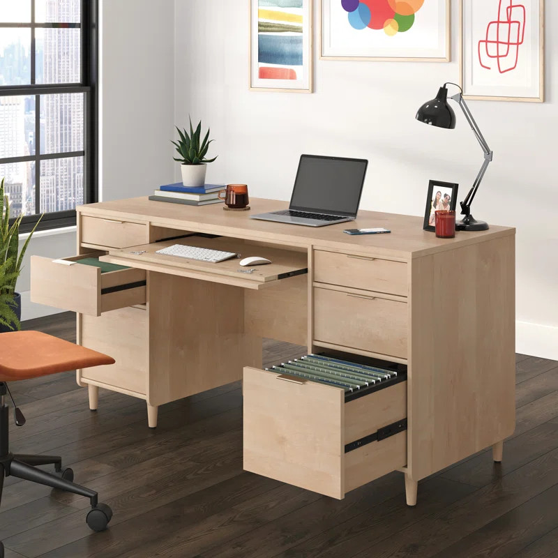 Ausherman Computer Desk | Wayfair North America