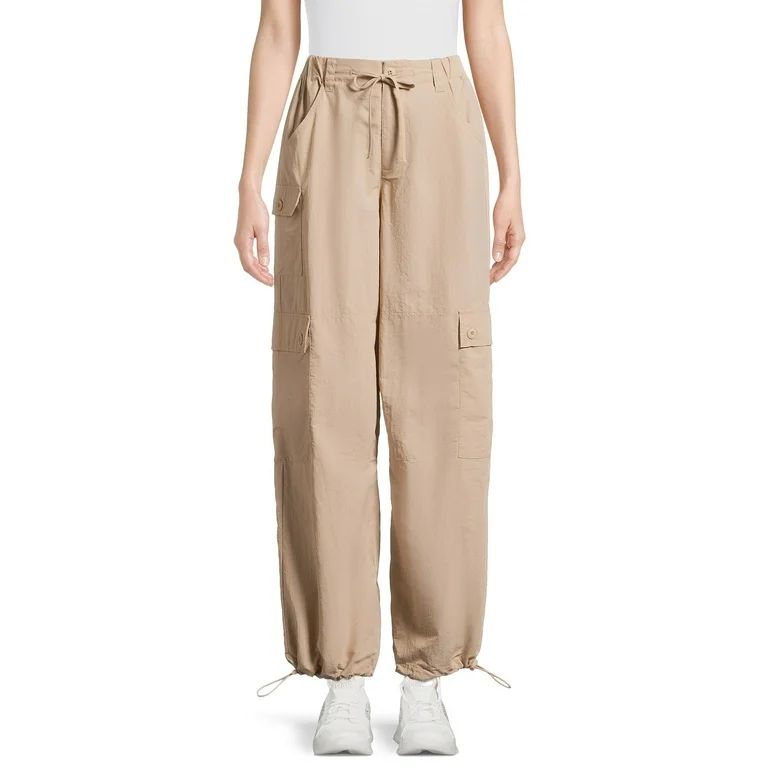 Madden NYC Juniors Parachute Cargo Pants, Sizes XS-XL | Walmart (US)