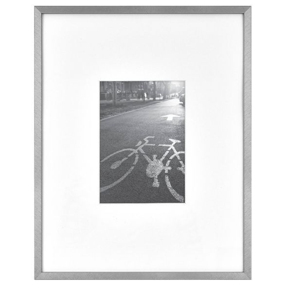 Thin Gallery Matted Photo Frame Silver - Project 62™ | Target