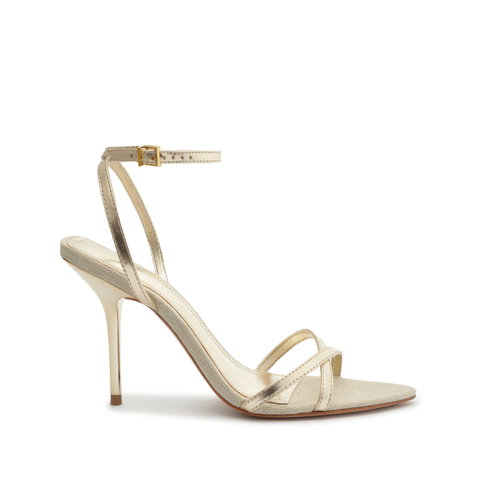 Claudia Metallic Leather Sandal | Schutz Shoes (US)