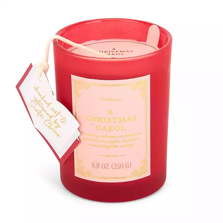 New! Christmas Carol Book Lover Jar Candle | Kirklands