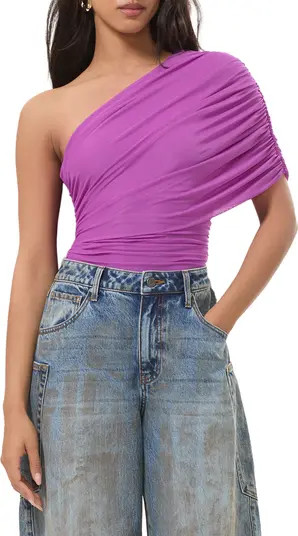 Campbell Ruched One Shoulder KnitTop | Nordstrom