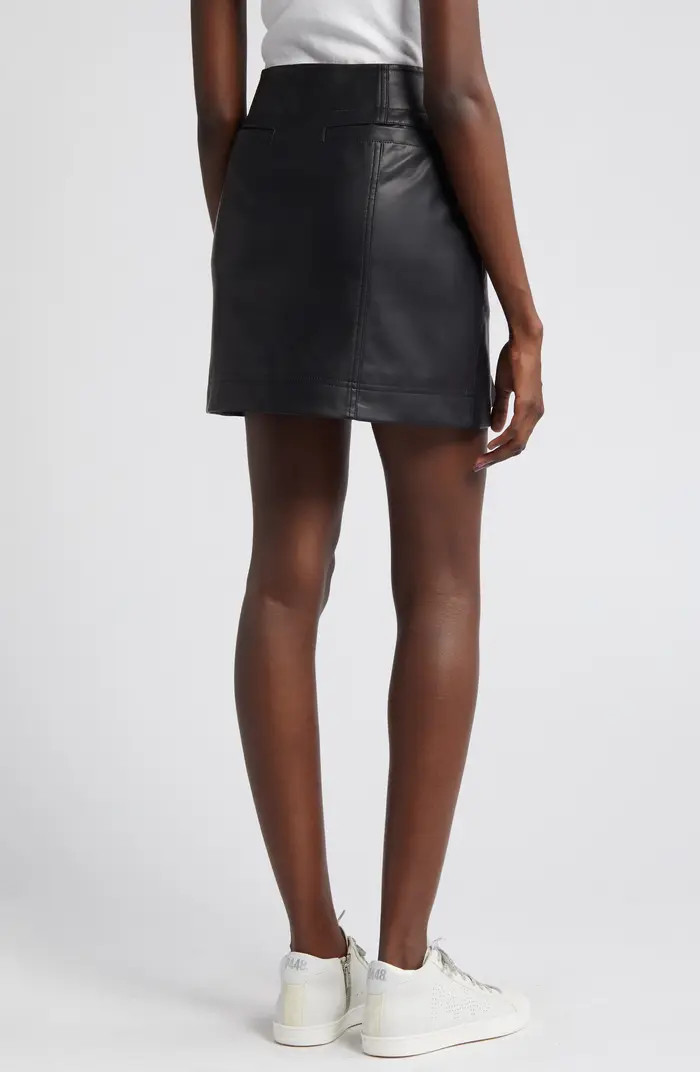 Faux Leather Miniskirt | Nordstrom