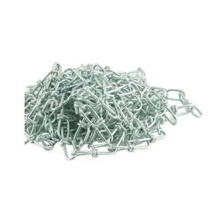 #1 x 10 ft. Zinc Plated Steel Double Loop Chain | The Home Depot