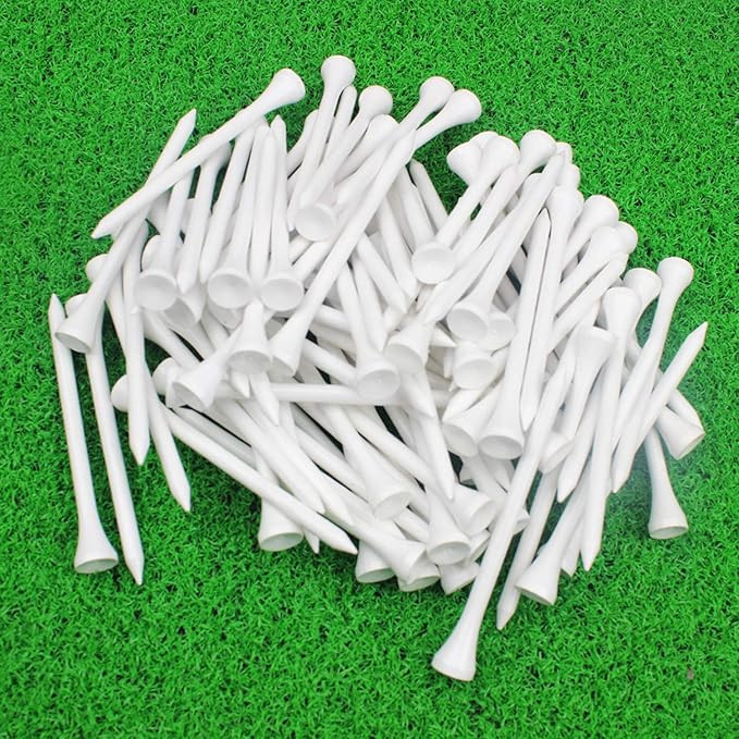 MYKUJA Bamboo Golf Tee 3-1/4 inch Pack of 100 | Amazon (US)