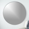 Click for more info about Infinity Black Round Wall Mirror 48" + Reviews | CB2