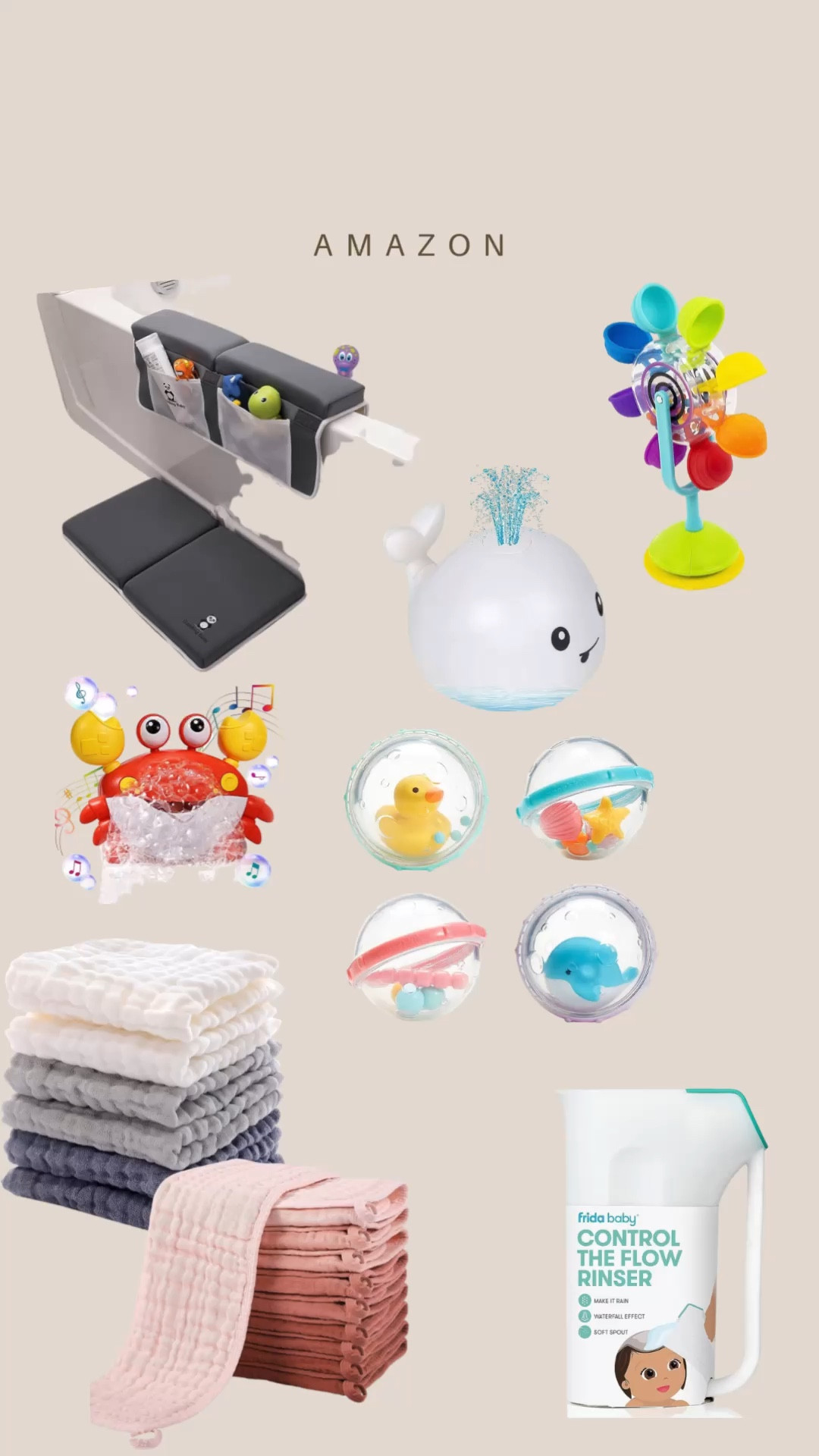 Baby Bathtime Favorites 

#LTKFind #LTKSeasonal #LTKfamily
