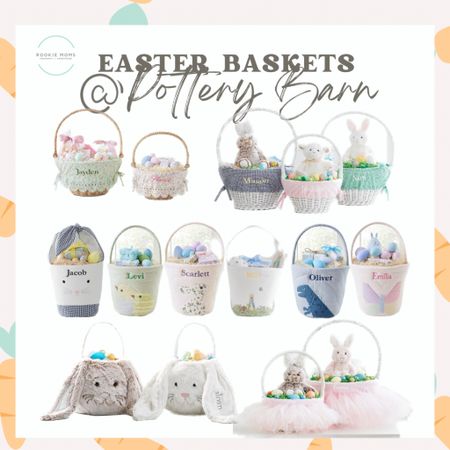 Adorable customizable Easter Baskets at Pottery Barn Kids! 

#LTKbaby #LTKkids #LTKfamily