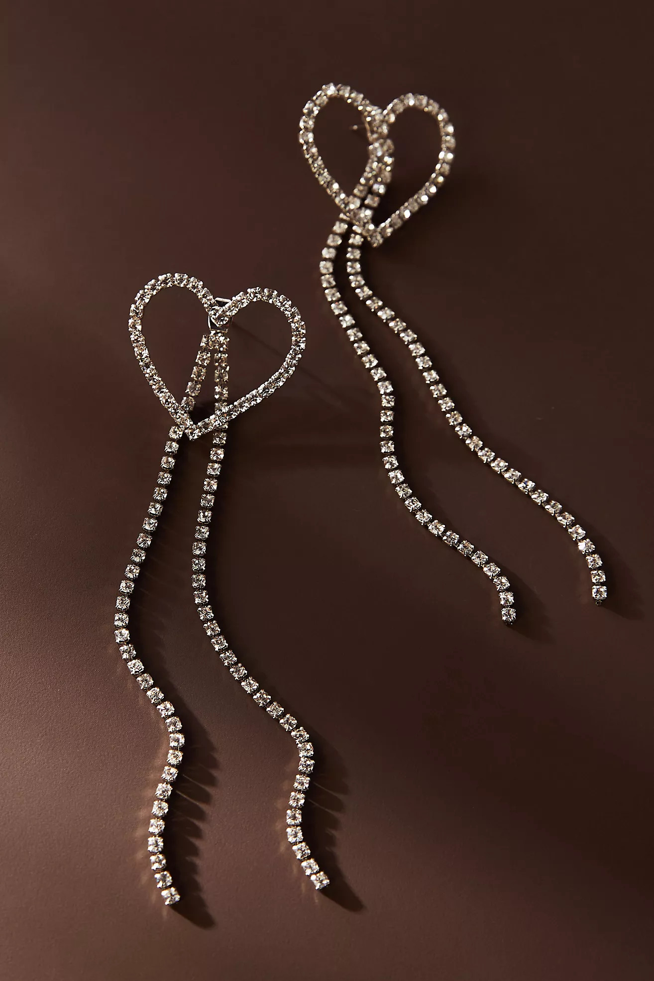 Shashi Crystal Heart Earrings | Anthropologie (US)