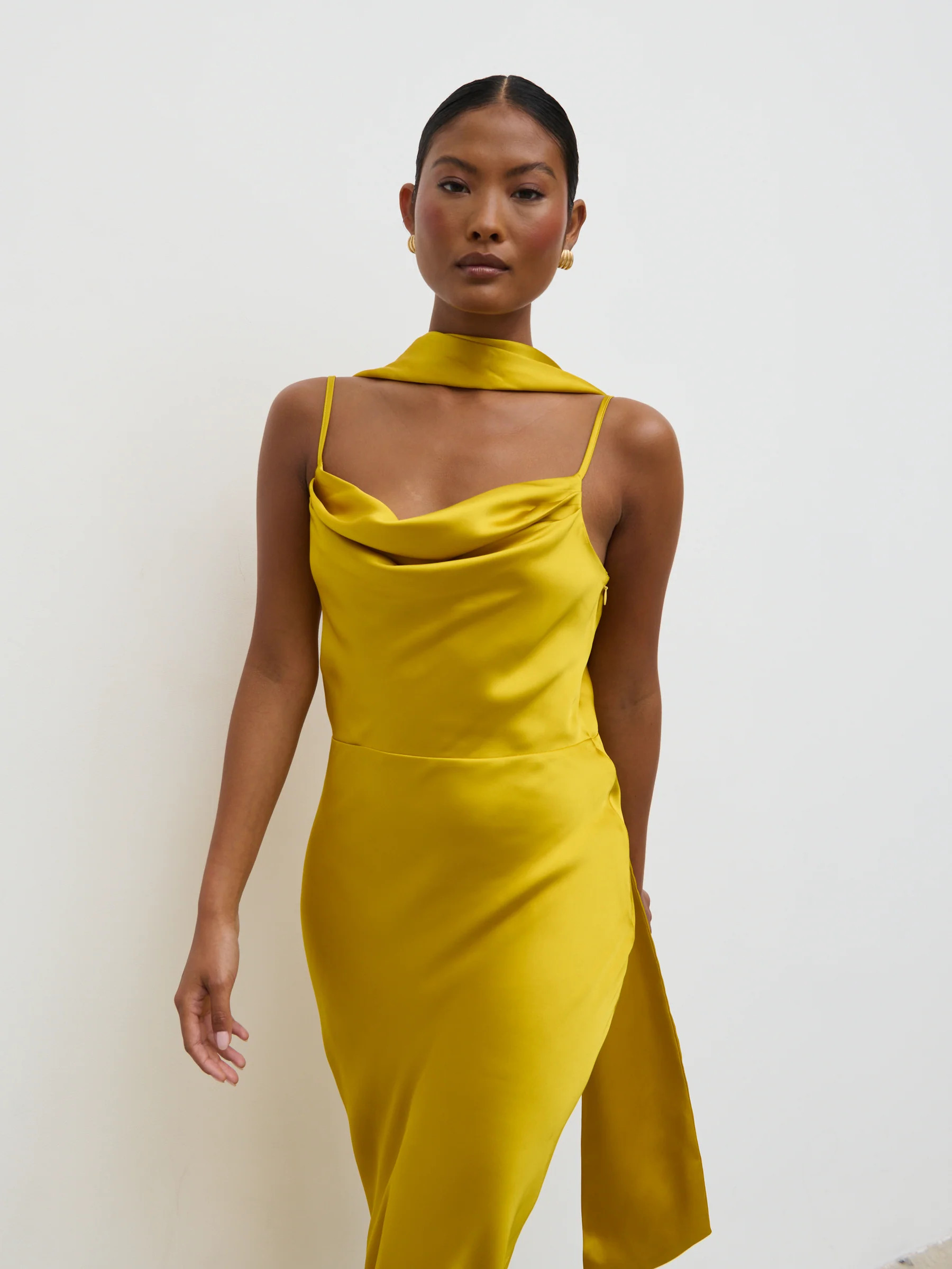 Keisha Scarf Midaxi Dress | Pretty Lavish (UK)