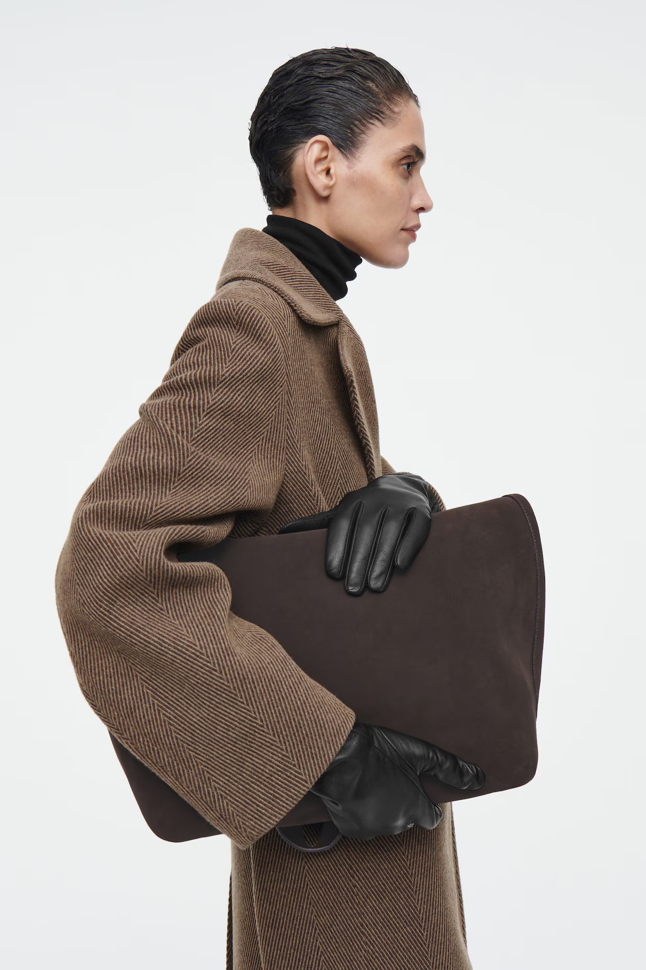 LEDERHANDSCHUHE MIT KASCHMIRFUTTER - SCHWARZ | COS (EU)